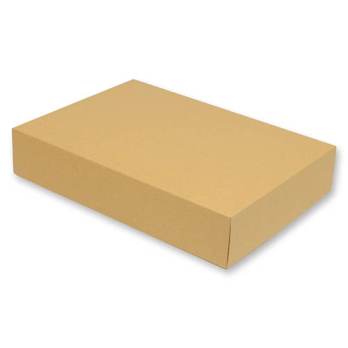 タオルケットなどの包装に！ナチュラルな風合いのギフトボックス