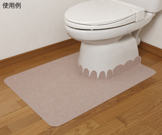 バリアフリーおくながトイレマット 無地 ベージュ画像