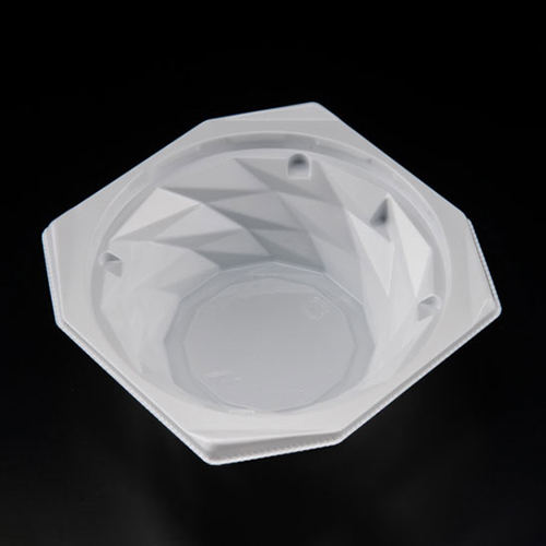 リスパック 透明カップ バイオ キラカク 13-45B 白 本体画像