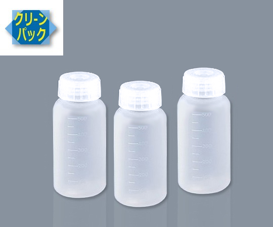 SCC アイボーイ PP広口びん 500ml （純水洗浄処理済み）1箱（2本×5袋入）画像
