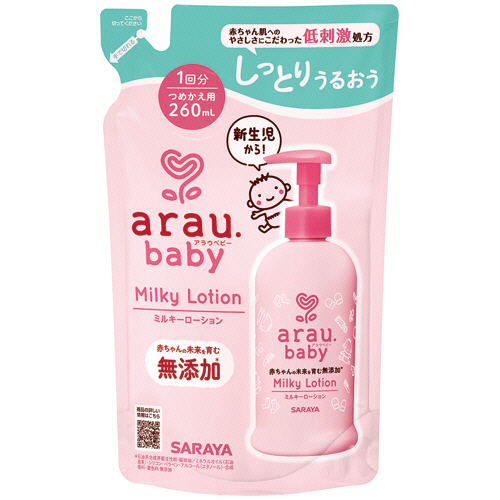 ｱﾗｳﾍﾞﾋﾞｰ ﾐﾙｷｰﾛｰｼｮﾝ 詰替用 260mL 1個画像