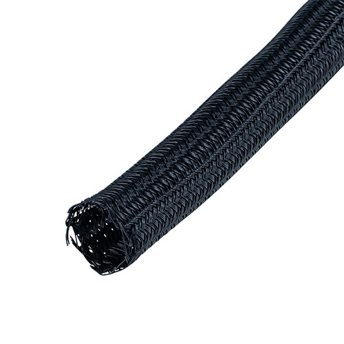 ミヨシ　ケーブルすっきりチューブ　ブラック　外径14mm　長さ1.5m　1本画像