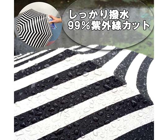 布・衣類用　UVカット撥水スプレー　100ml ボトルが手前に置かれ、背景にはぼんやりとした自然の風景が広がる様子