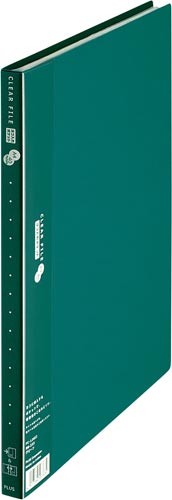 クリアーＦスーパーエコノミーＡ４タテ横入れ２０Ｐ緑画像