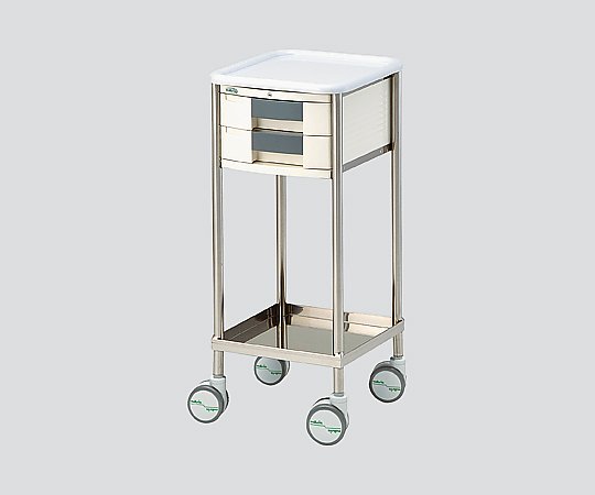 ナビスメイトワゴン A4引出し黒タイプ 補助天板無し 364×398×867mm画像