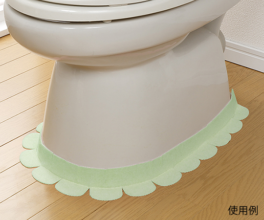 便器すきまテープ グリーン 1個（2枚入）画像