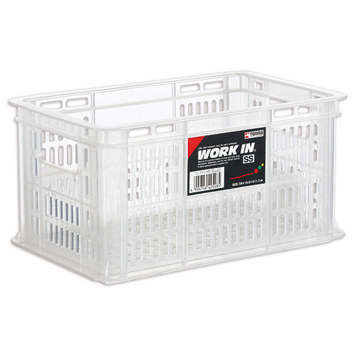 ﾜｰｸ･ｲﾝ SS W240×D156×H117mm ｸﾘｱ 1個画像