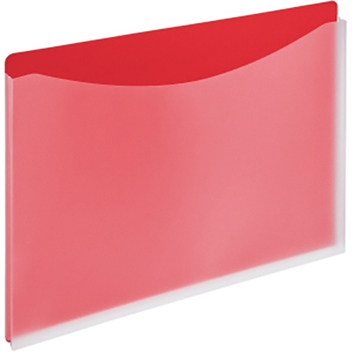 ﾎﾙﾀﾞｰﾌｧｲﾙ(ﾋﾞｼﾞｶﾙ) A4ﾖｺ 235×313mm ﾚｯﾄﾞ 1冊画像