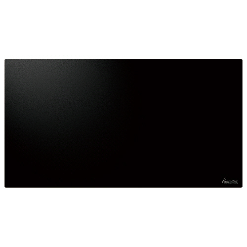 ﾗｲﾃｨﾝｸﾞ ﾃﾞｽｸﾏｯﾄ KAI 590×320mm ﾌﾞﾗｯｸ 1枚画像