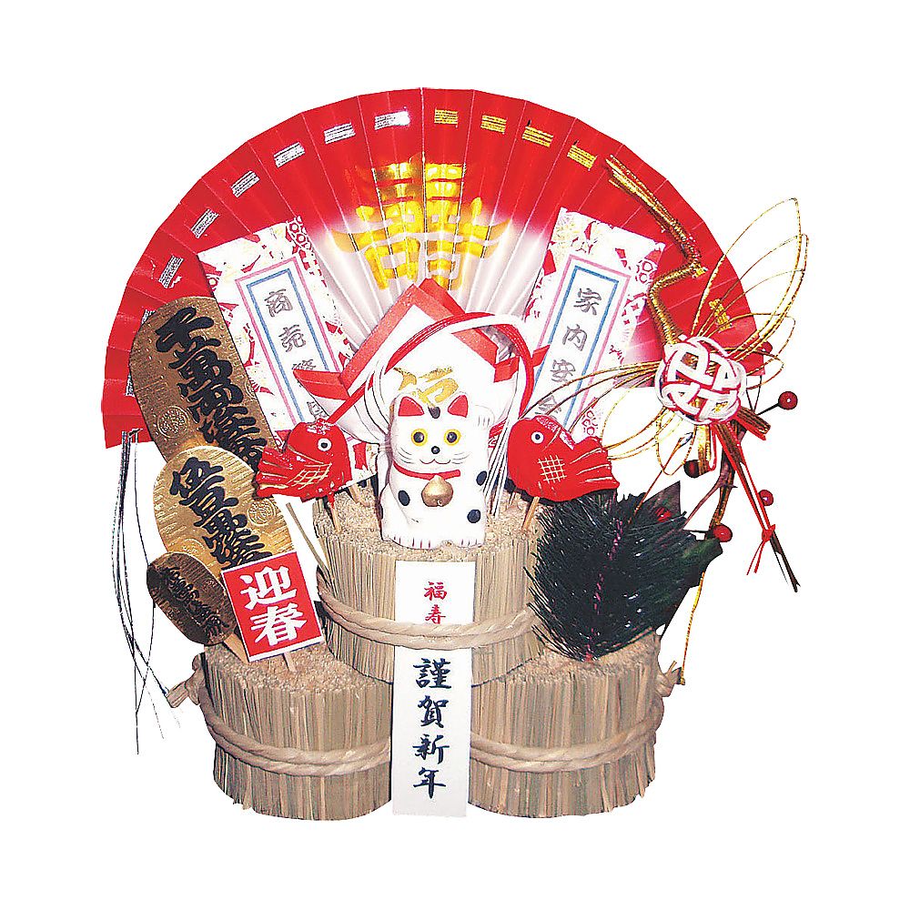 福俵 極上 三つ重ね 扇鶴画像