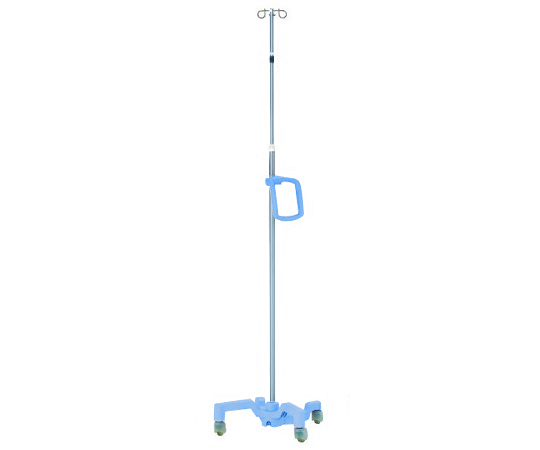 ナビガードルスタンド（フリーストップ）　グリップ付き・ショートフック　ブルー画像