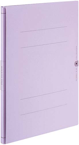 ガバットファイルＶＡ活用タイプ紙製Ａ４縦紫　５冊画像