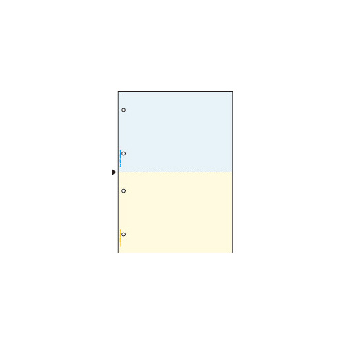 マルチプリンタ帳票　Ａ４カラー２面４穴　１２００枚