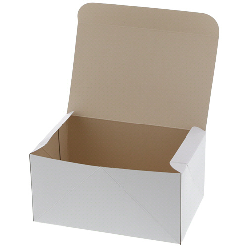 食品箱 洋生 白 B 1ﾊﾟｯｸ(50枚)画像