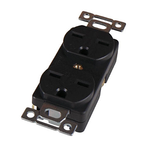 平刃形 複式埋込ｺﾝｾﾝﾄ 接地2P15A250V 1個画像