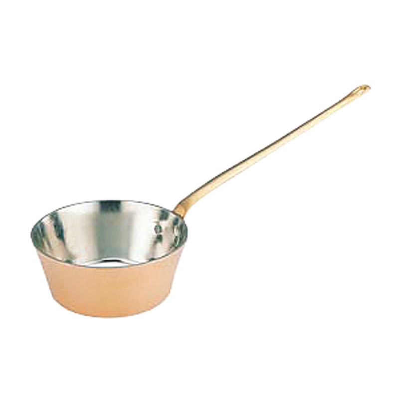 テーブル用品 銅 テーパープチパンロングハンドル 12cm (440cc)画像