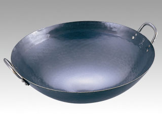 山田 鉄 打出中華鍋27cm画像