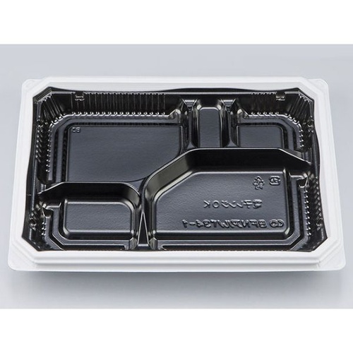 シーピー化成 弁当容器 BFNアルバ34-1 BW 本体 発泡画像