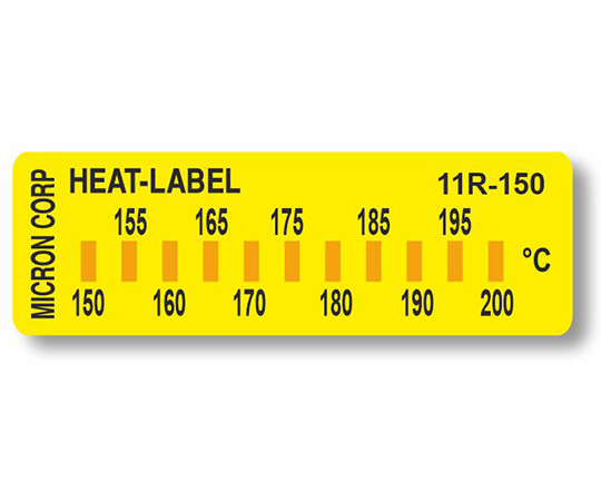 ヒートラベル（不可逆性）11点表示 1ケース（10枚入）画像