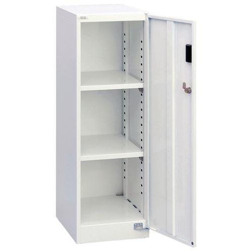 ｱﾊﾞﾝﾃV2 ｾｷｭﾘﾃｨﾌﾛｱｹｰｽ ｶｷﾞ付 A4ﾀﾃ 棚板ﾀｲﾌﾟ 白 1台画像