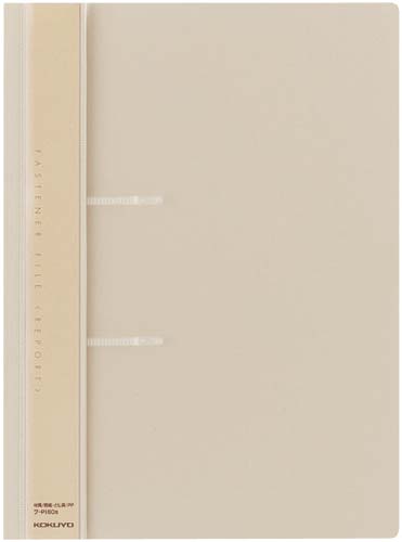 ファスナーファイル＜レポート＞Ａ４縦　セピア２０冊画像