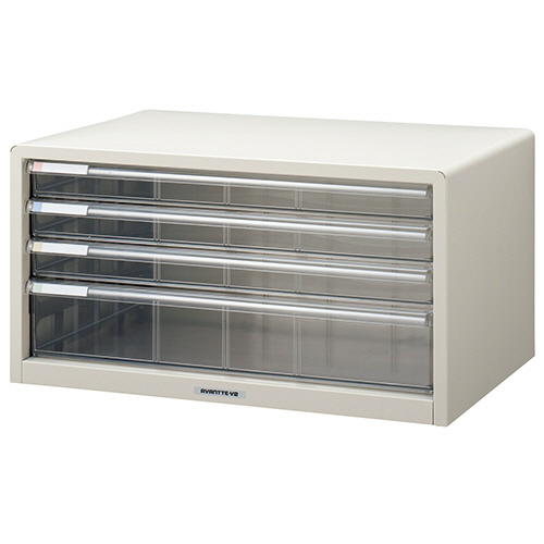 ｱﾊﾞﾝﾃV2 ﾚﾀｰｹｰｽ A3ﾖｺ 浅3段･深1段 ｼﾛ 1台画像