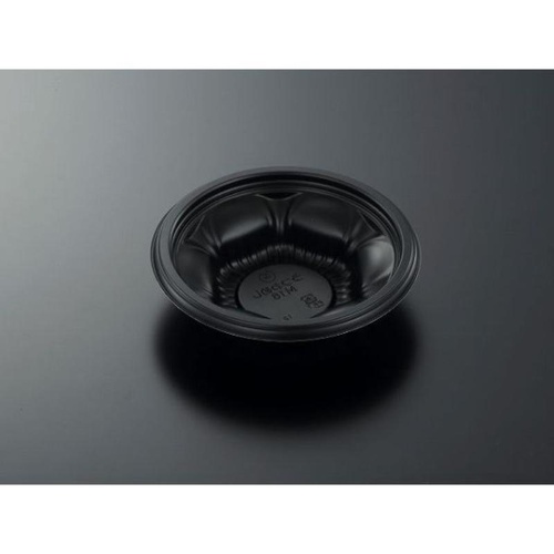 中央化学 どんぶり容器 CT うつわめし M16 BK 本体画像