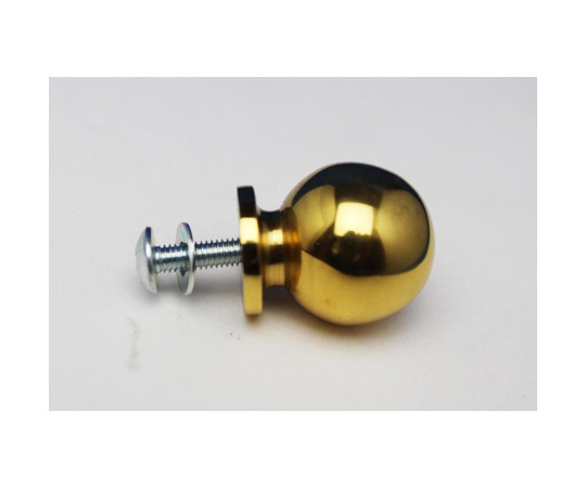 真鍮つまみ　ゴールド　22mm×26mm×18mm