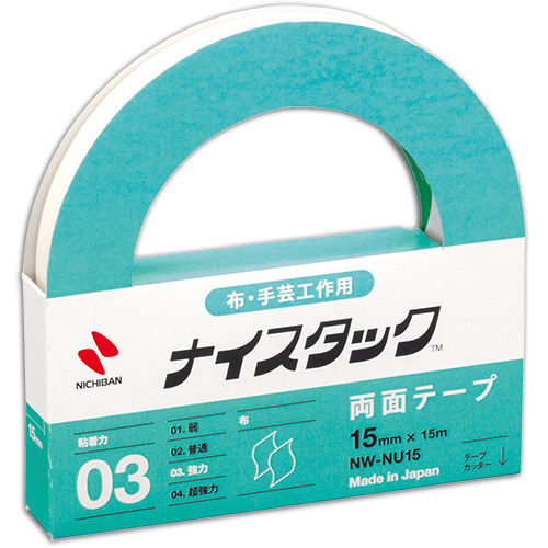 ﾅｲｽﾀｯｸ 布･手芸用 大巻 15mm×15m 1ｾｯﾄ(10巻)画像