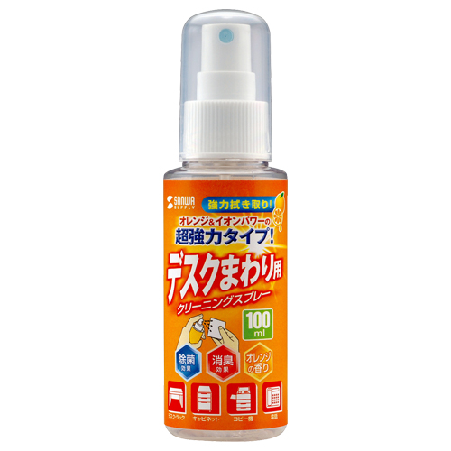 OAクリーニングスプレー　強力タイプ・デスクまわり用　100ml　1個画像