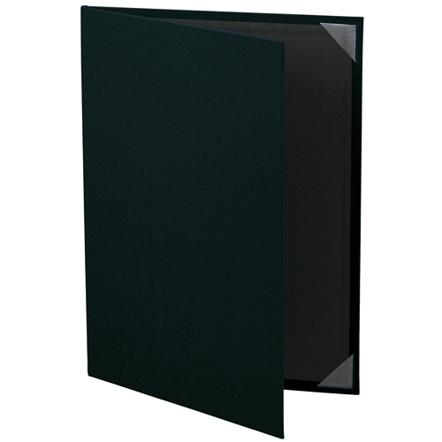 証書ﾎﾙﾀﾞｰ A4 ﾌﾞﾗｯｸ 1ｾｯﾄ(10冊)画像