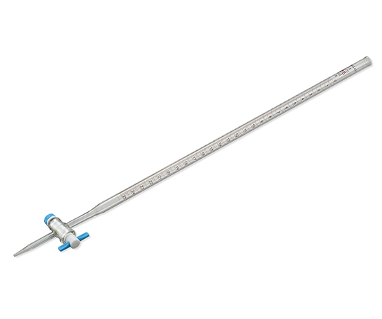 ビュレット　PTFE活栓付　25mL