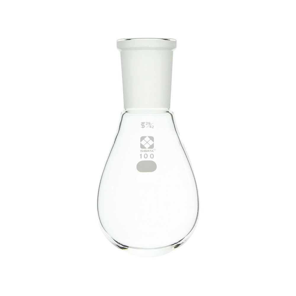 共通摺合なす形フラスコ　100mL画像