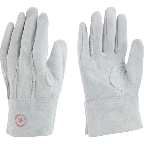 牛床革 M-Aﾊﾟﾁ付(外縫い) ｸﾞﾚｰ 1双画像