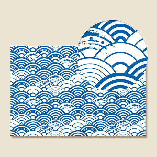 ギフトボックスのラッピングに！和柄の包装紙