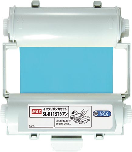 プロセスカラーインクリボンＳＬ－Ｒ１１５Ｔシアン画像