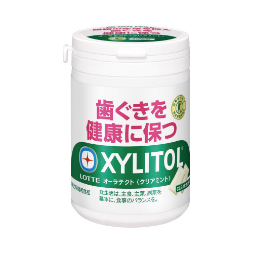 キシリトール　オーラテクトガム　クリアミント画像