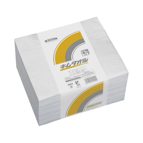 キムタオルホワイト　４つ折り　５０枚入画像