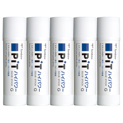 ｽﾃｨｯｸのり ﾋﾟｯﾄﾊｲﾊﾟﾜｰ G 約40g 1ﾊﾟｯｸ(5本)画像