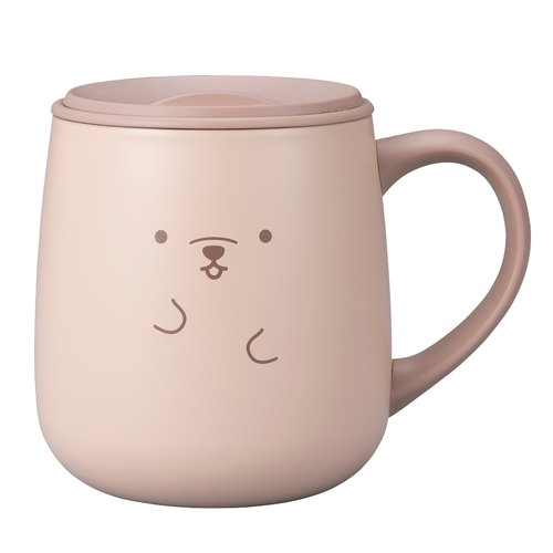 マグカップ 370ml アニボール フタ付き ステンレス 保温マグ イヌ画像
