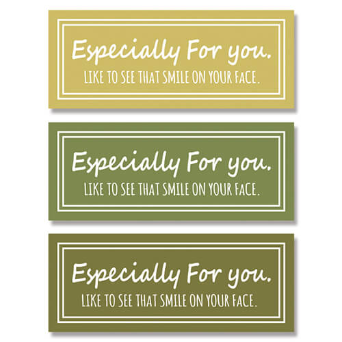 特殊強粘ギフトシール ユニバーサル モス ８４片画像