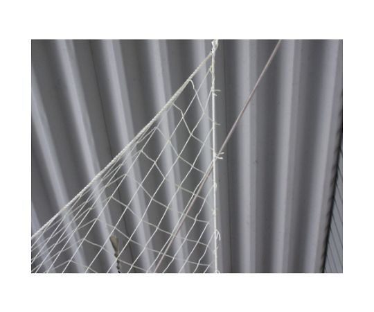 ナイロン3打ロープドラム巻　16φ×100m ドラムに巻かれた状態で、上から見たロープの配置
