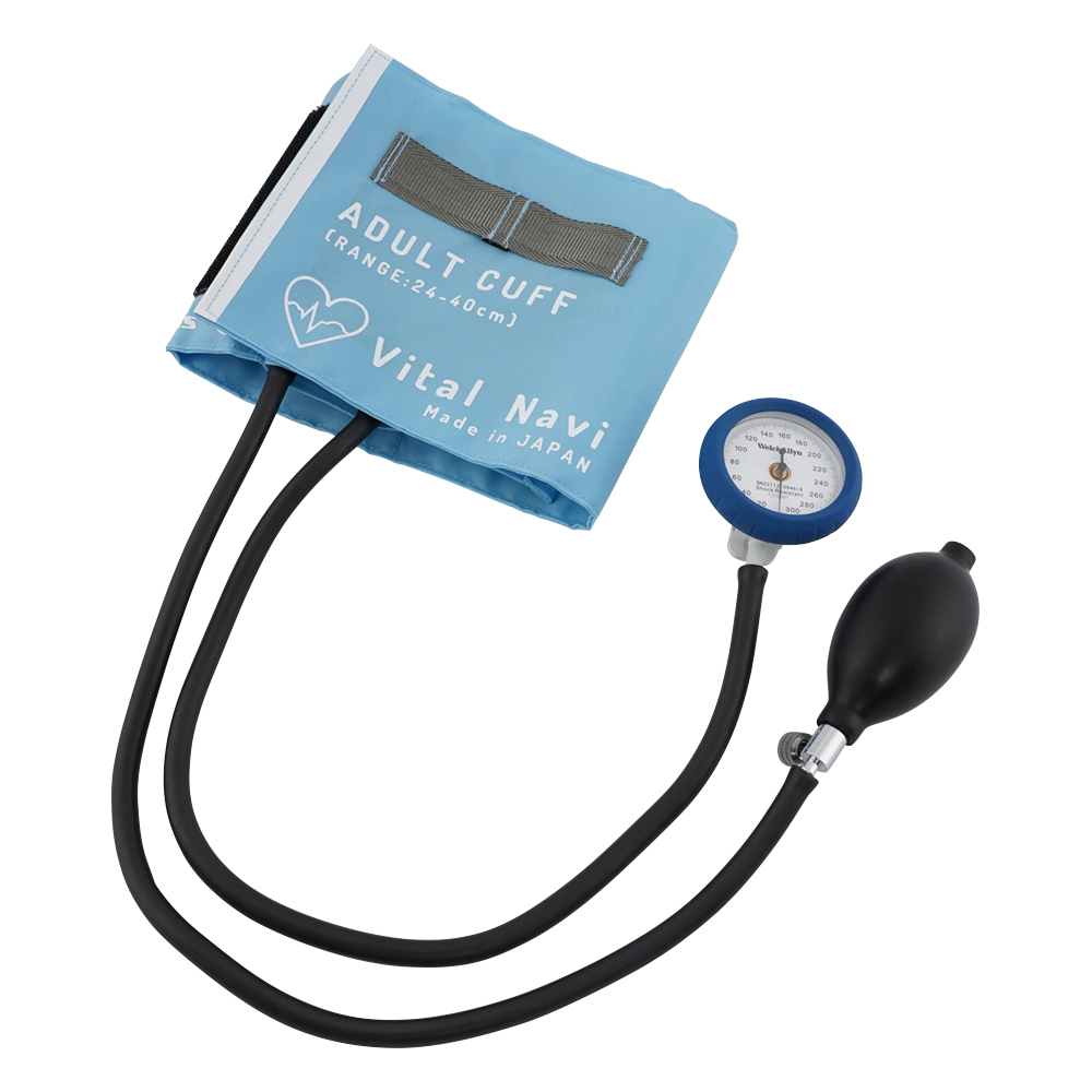 バイタルナビ血圧計　スカイブルー　LB成人用画像