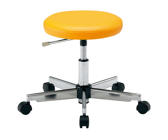 カラフルラウンドチェア　オレンジ画像