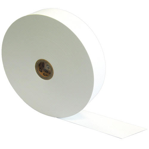 券売機用ﾛｰﾙ紙ﾐｼﾝ目無し 幅57.5mm×長さ300m 芯内径35mm ﾎﾜｲﾄ 1箱(5巻)画像