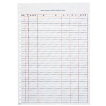 元帳 A4ﾀﾃ･23穴 単票 1箱(1000枚)画像