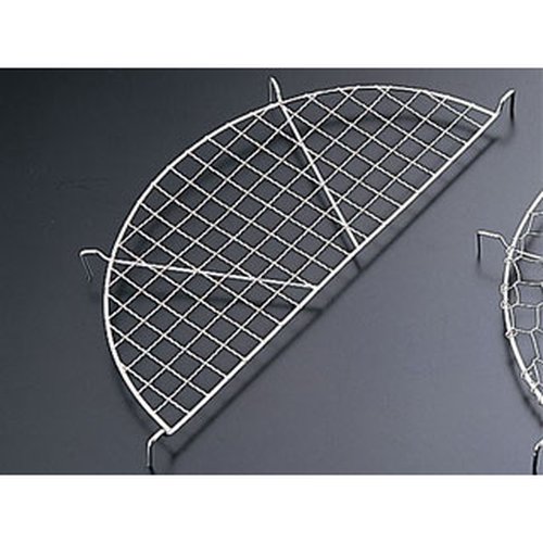 中華用品 SA18-8 クリンプ目半月型天ぷらあみ39cm用