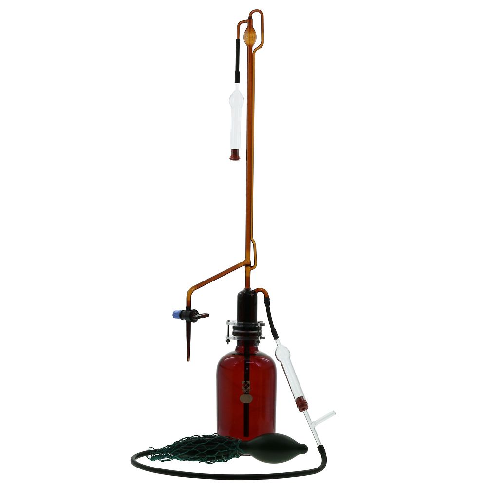 自動ビュレット　スーパーグレード　茶褐色　ガラスコック付　10mL画像