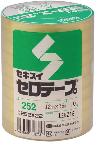 セロテープ　１２ｍｍ×３５ｍ　１０巻入