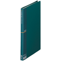 ｸﾘｱﾌｧｲﾙ A4ﾀﾃ 20ﾎﾟｹｯﾄ 背幅15mm ﾓｽｸﾞﾘｰﾝ 1冊画像